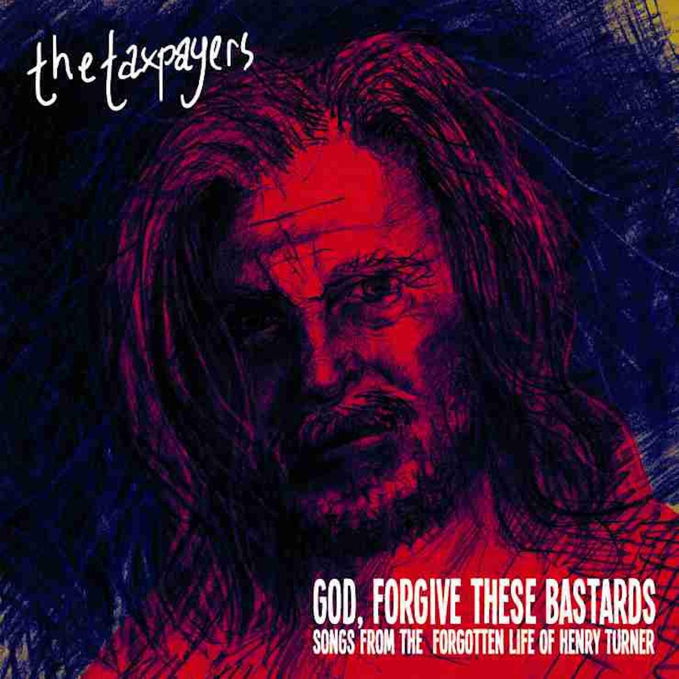 GOD FORGIVE THESE BASTARDS/VINYLE JAUNE TRANSPARENT/POCHETTE DELUXE - Front Cover