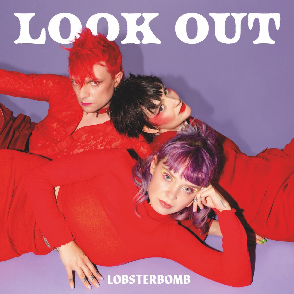 LOOK OUT/VINYLE ROUGE - Front Cover
