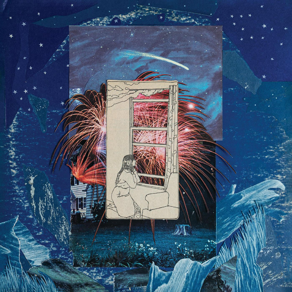 AUTO LOCATOR/VINYLE 180GR COULEUR ECLABOUSSURES DE FEUX D ARTIFICE - Front Cover