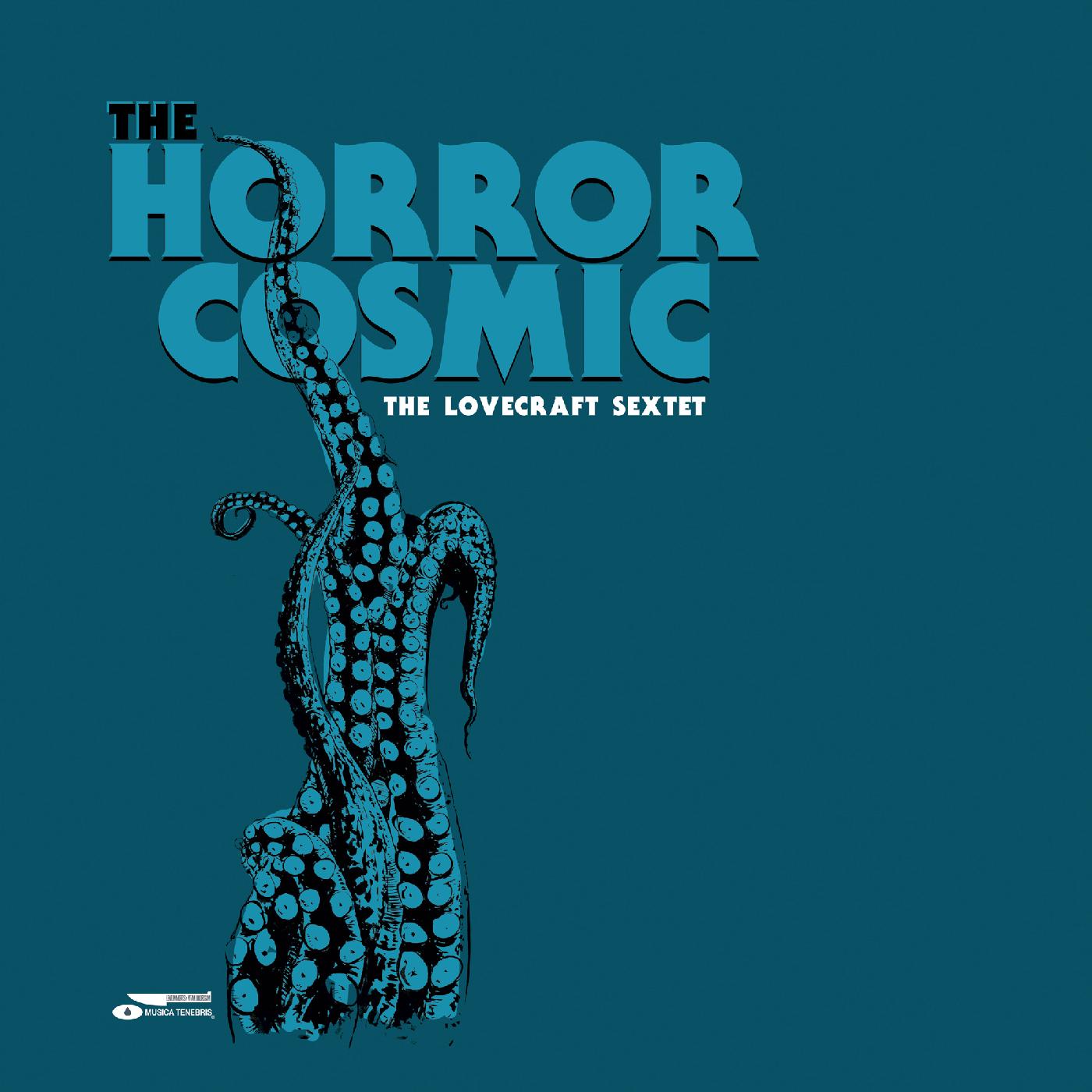 HORROR COSMIC/VINYLE BLEU CYAN - Front Cover
