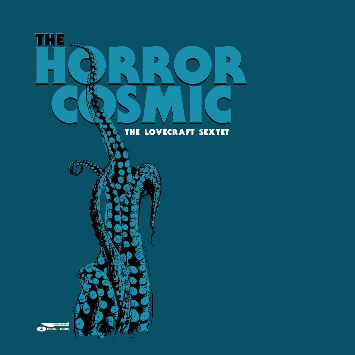 HORROR COSMIC/VINYLE BLEU CYAN - Front Cover