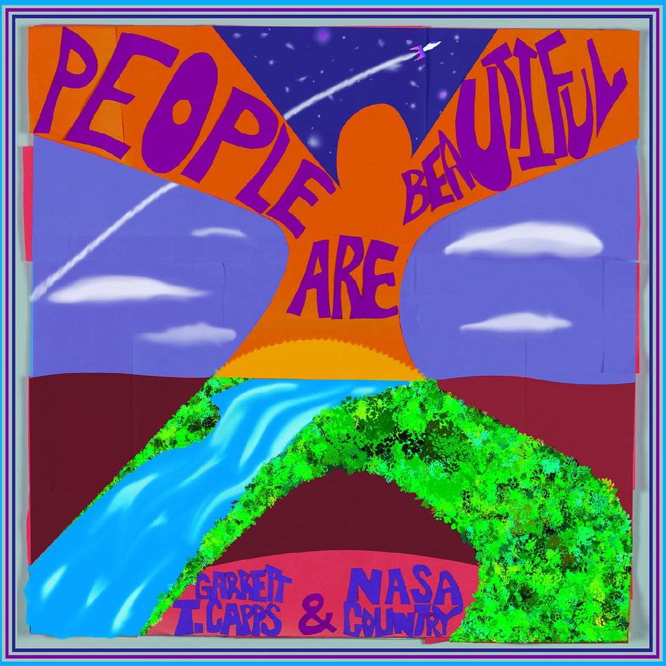 PEOPLE ARE BEAUTIFUL/VINYLE BLEU BEBE - Front Cover