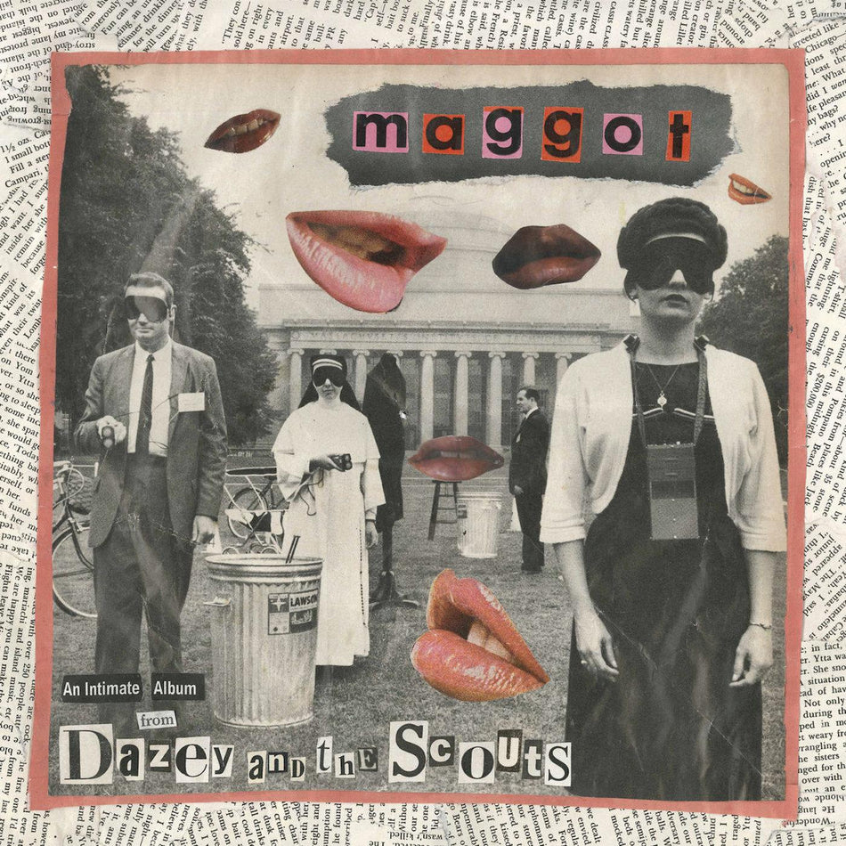 MAGGOT/VINYLE MAXI 45T ROSE ET BLEU - Front Cover