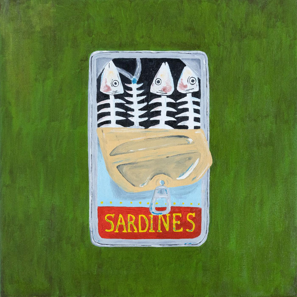 SARDINES/VINYLE VERT - Front Cover