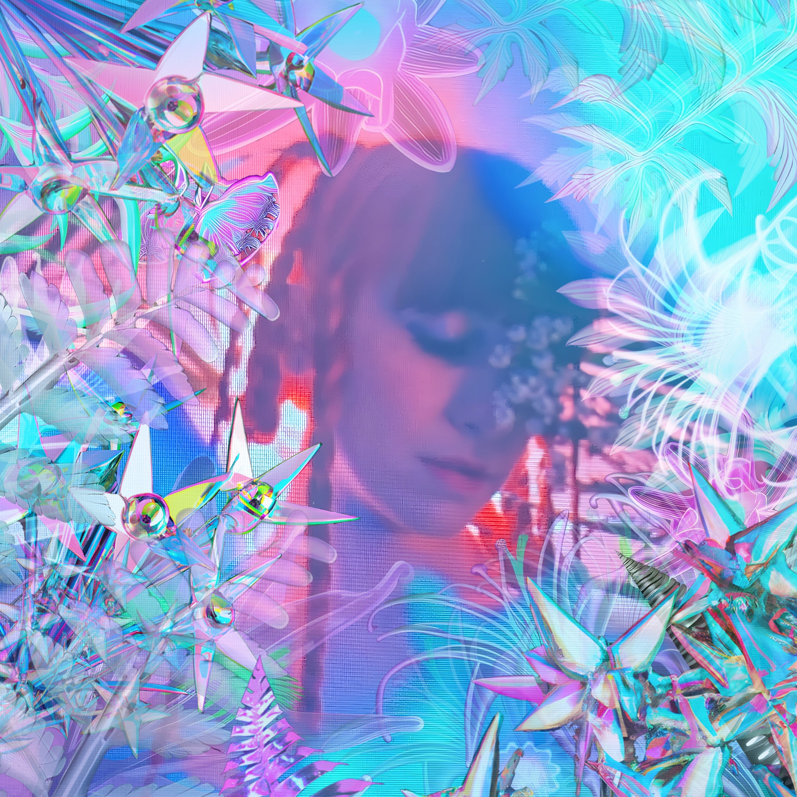 Myopia/Purple & Black Galaxy Vinyl - Front Cover