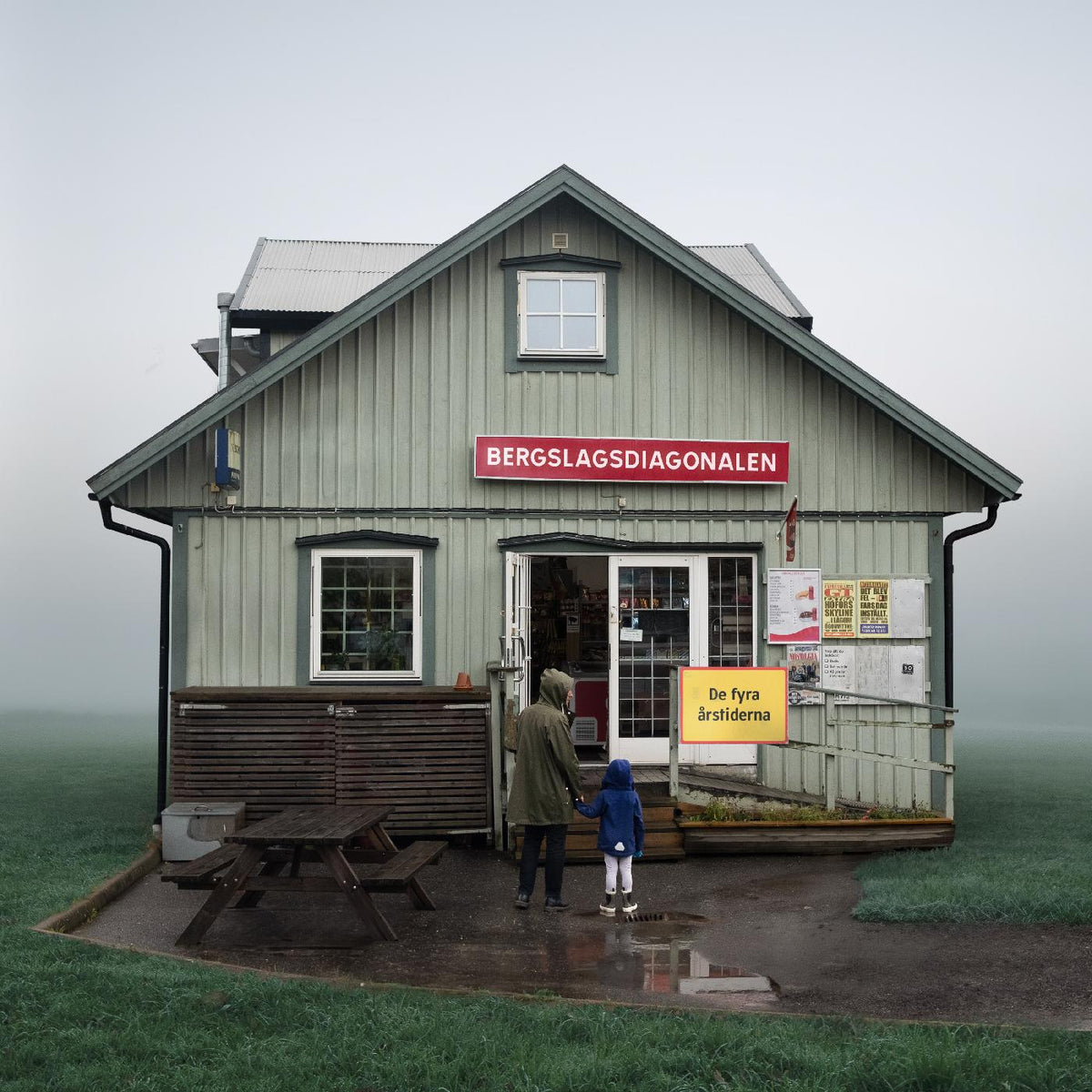 DE FYRA ARSTIDERNA/VINYLE NOIR - Front Cover