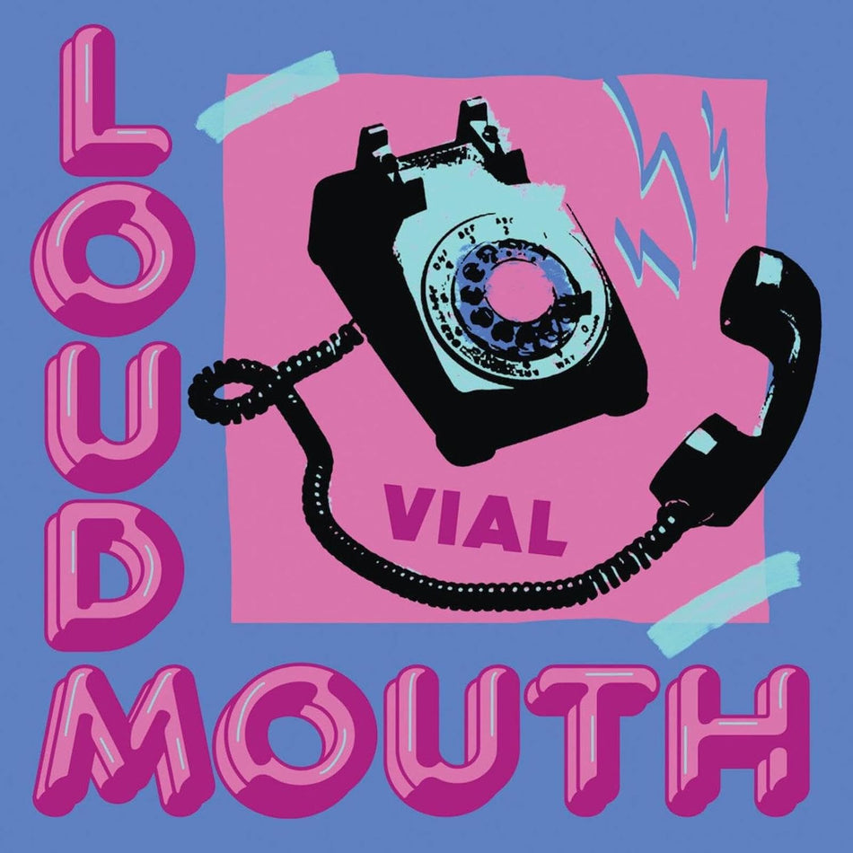 LOUDMOUTH/VINYLE BLANC ET BLEU - Front Cover