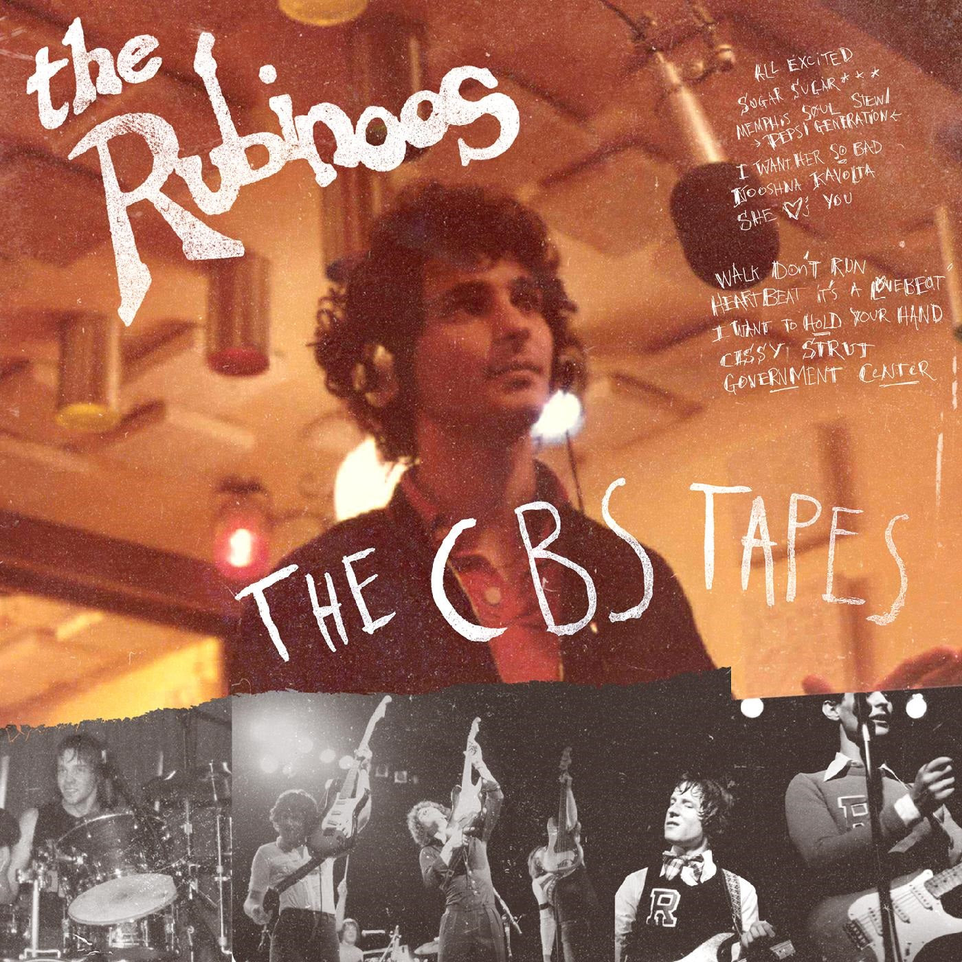 CBS TAPES/VINYLE COULEUR ROUGE ET NOIR - Front Cover