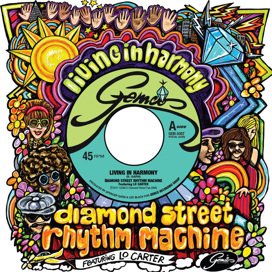 7-LIVING IN HARMONY - Front Cover