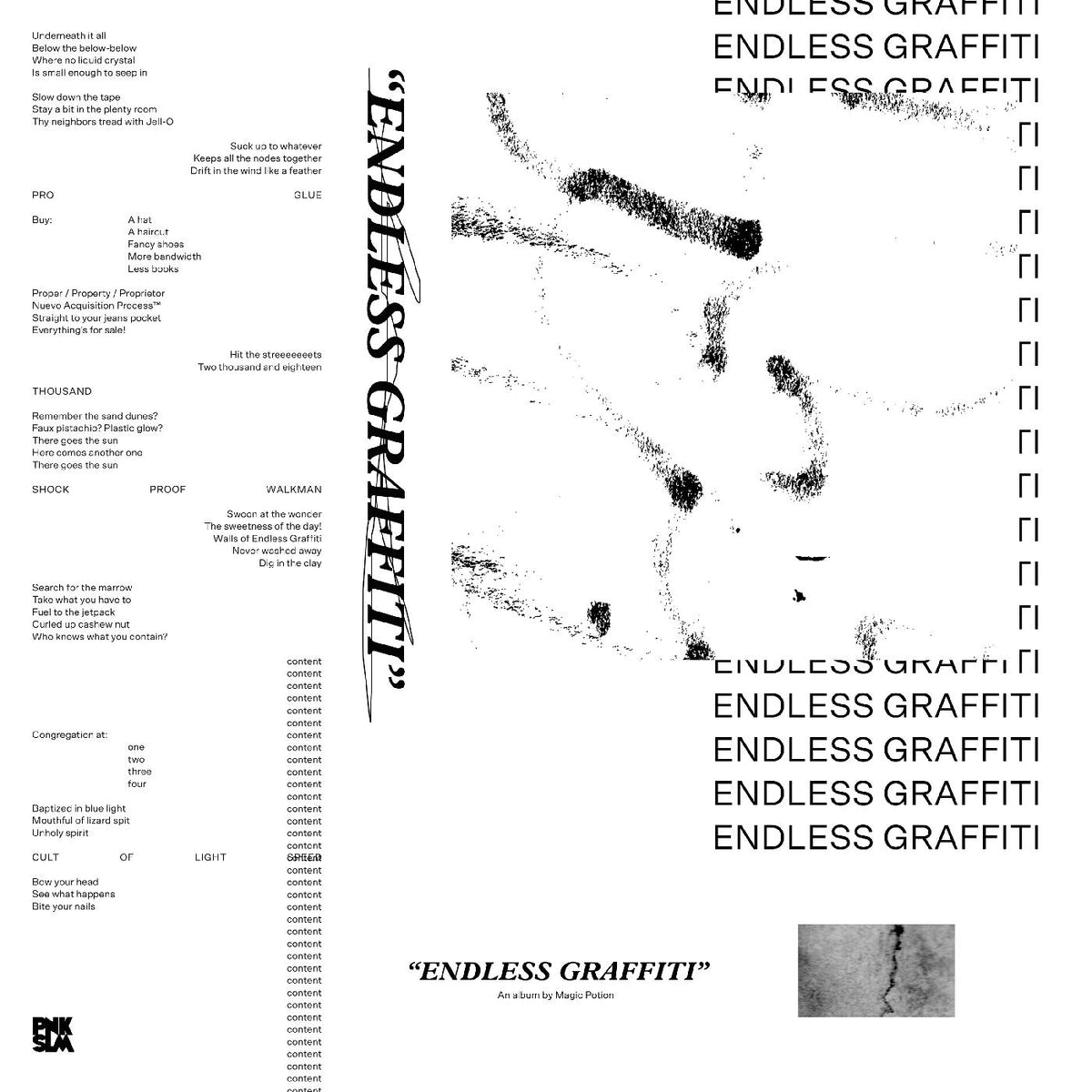 ENDLESS GRAFFITI - Front Cover