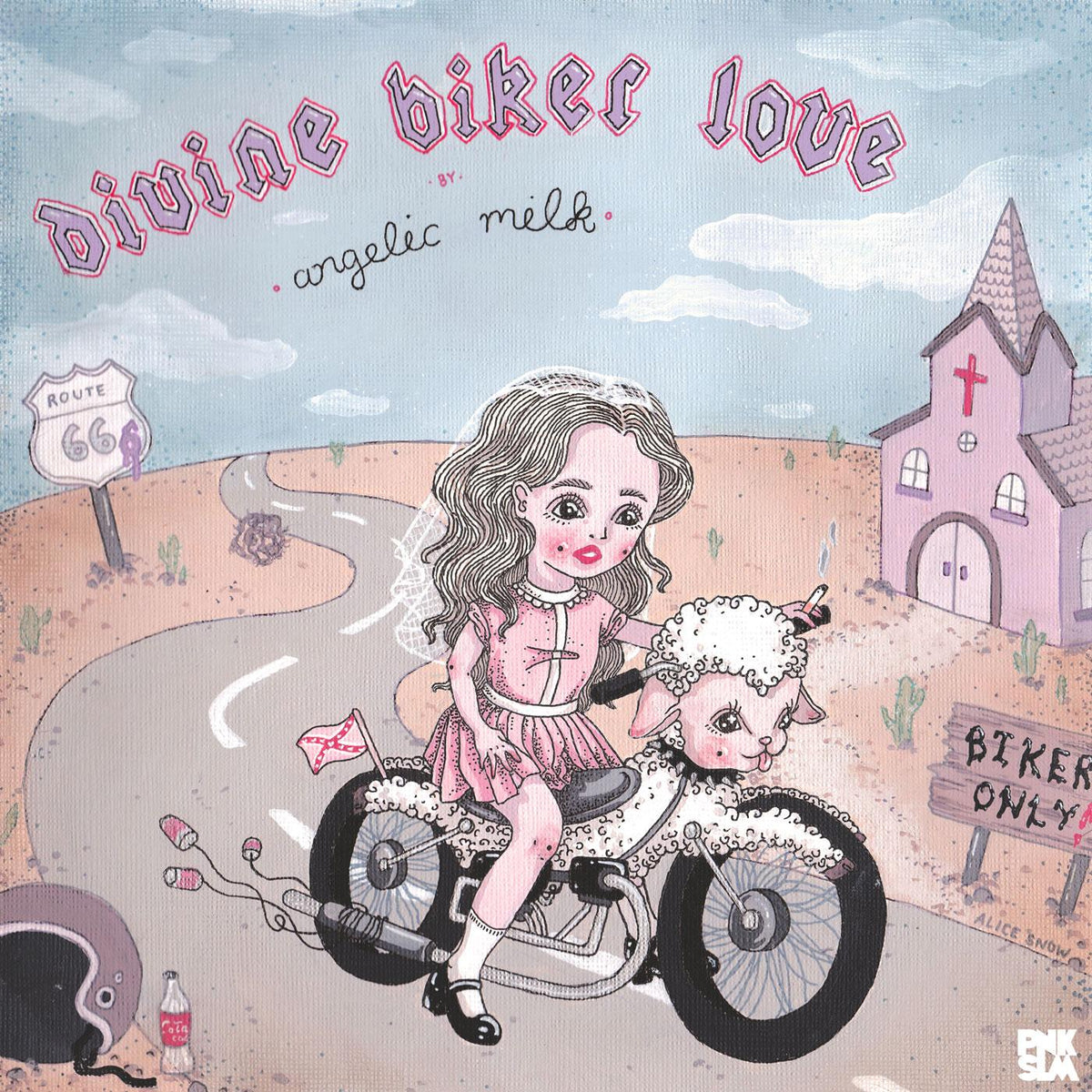 DIVINE BIKER LOVE - Front Cover
