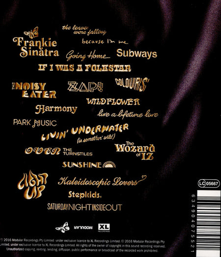 WILDFLOWER - Back Cover