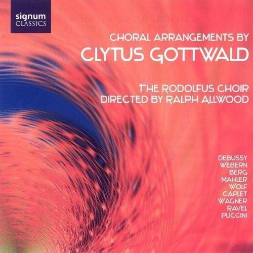Choral Arrangements By Clytus Gottwald - Front Cover