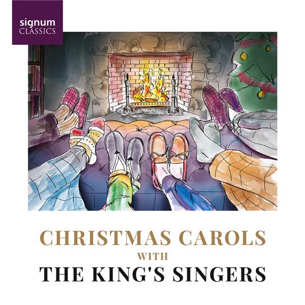 Christmas Carols with The King’s Singers - Front Cover