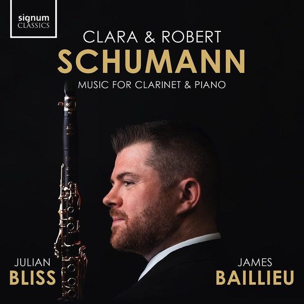 Schumann, Clara & Robert : Musique pour clarinette et piano - Front Cover