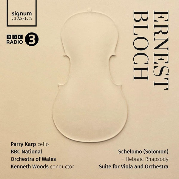 Bloch : Schelomo - Suite pour alto et orchestre - Front Cover