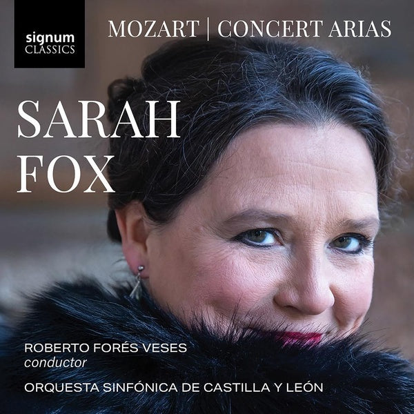 Mozart : Airs de Concert - Sarah Fox - Front Cover