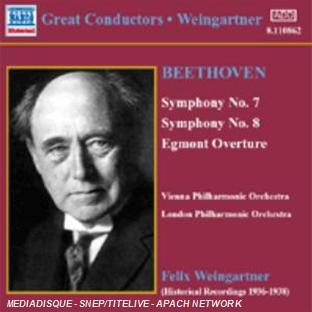 Symphonie nr 7/8/egmont o - Front Cover