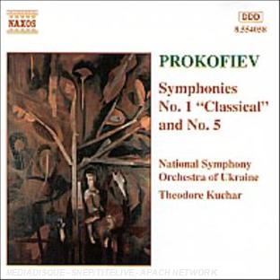 Symphonies N°1 et N°5 - Front Cover