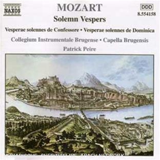 Vêpres Solonelles - Front Cover