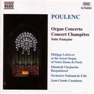 Concerto pour orgue - Concert champêtre - Suite française - Front Cover