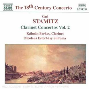 Concertos pour clarinette / vol.2 - Front Cover