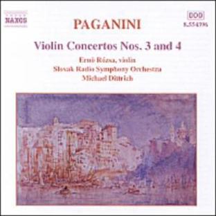 Concertos pour violon N°3 et N°4 - Front Cover