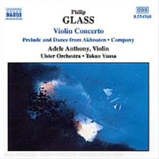 Concerto pour violon - Company - Akhnaten, Prélude et Danse - Front Cover