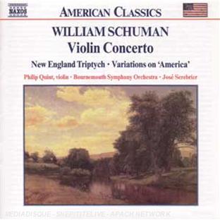 Concerto pour violon - Variations sur "America" - Front Cover