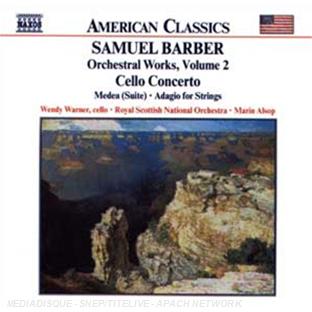 Concerto pour violoncelle - adagio pour cordes - Medea - Front Cover