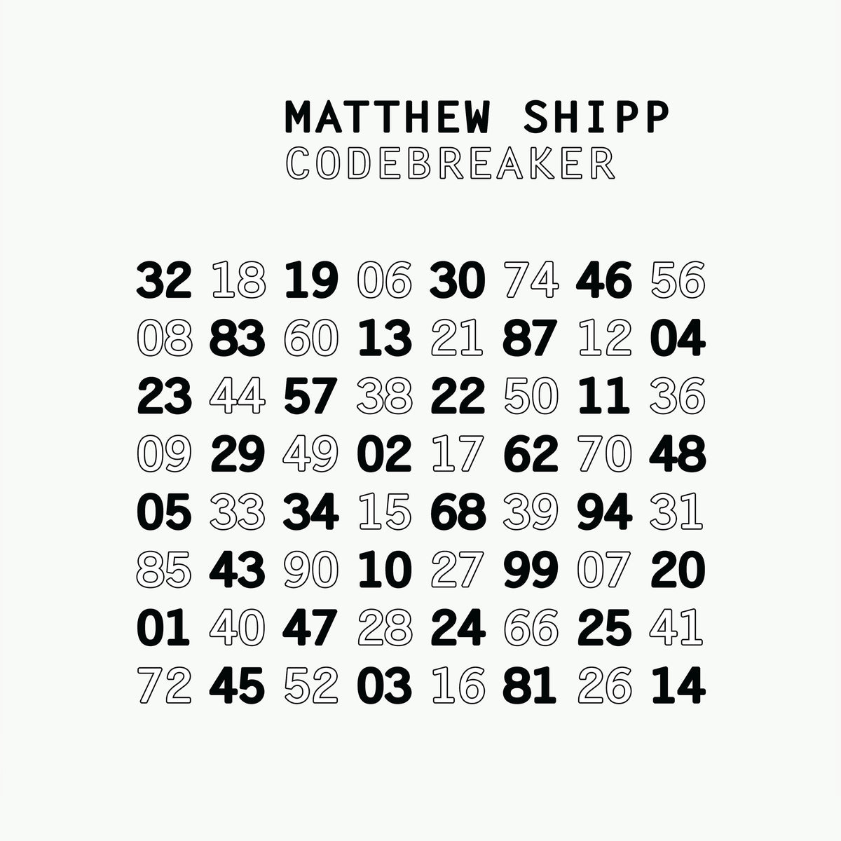 Codebreaker - Front Cover