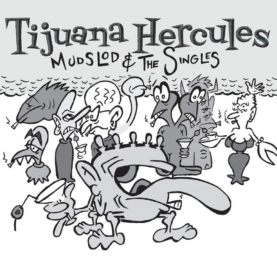 MUDSLOD AND THE SINGLES/VINYLE BLANC 180GR - Front Cover