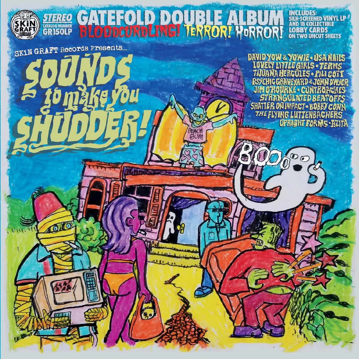 SKIN GRAFT RECORDS PRESENTS SOUNDS TO MAKE YOU SHUDDER/EDITION DELUXE - Front Cover