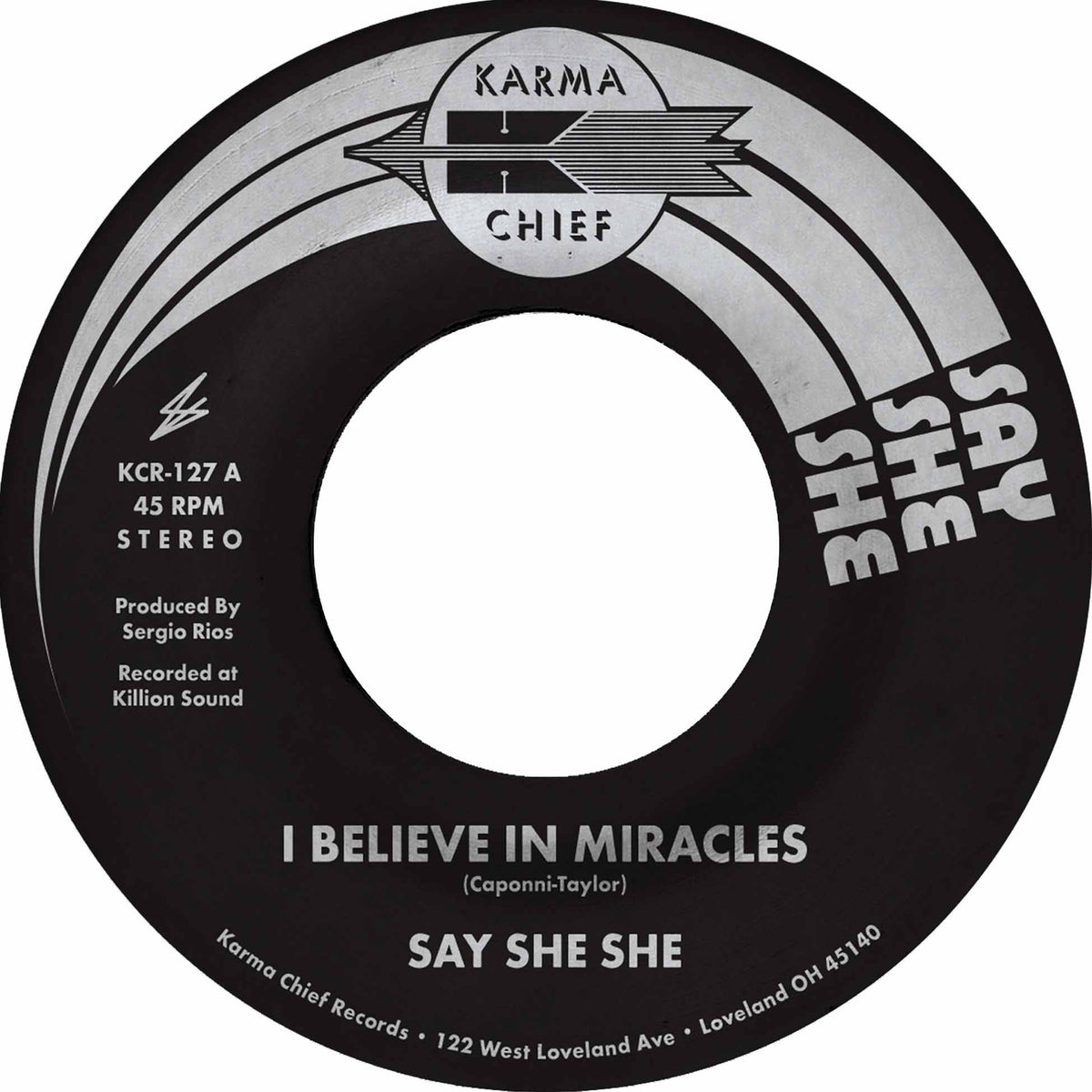 I Believe In Miracles + C'Est Si Bon - Front Cover