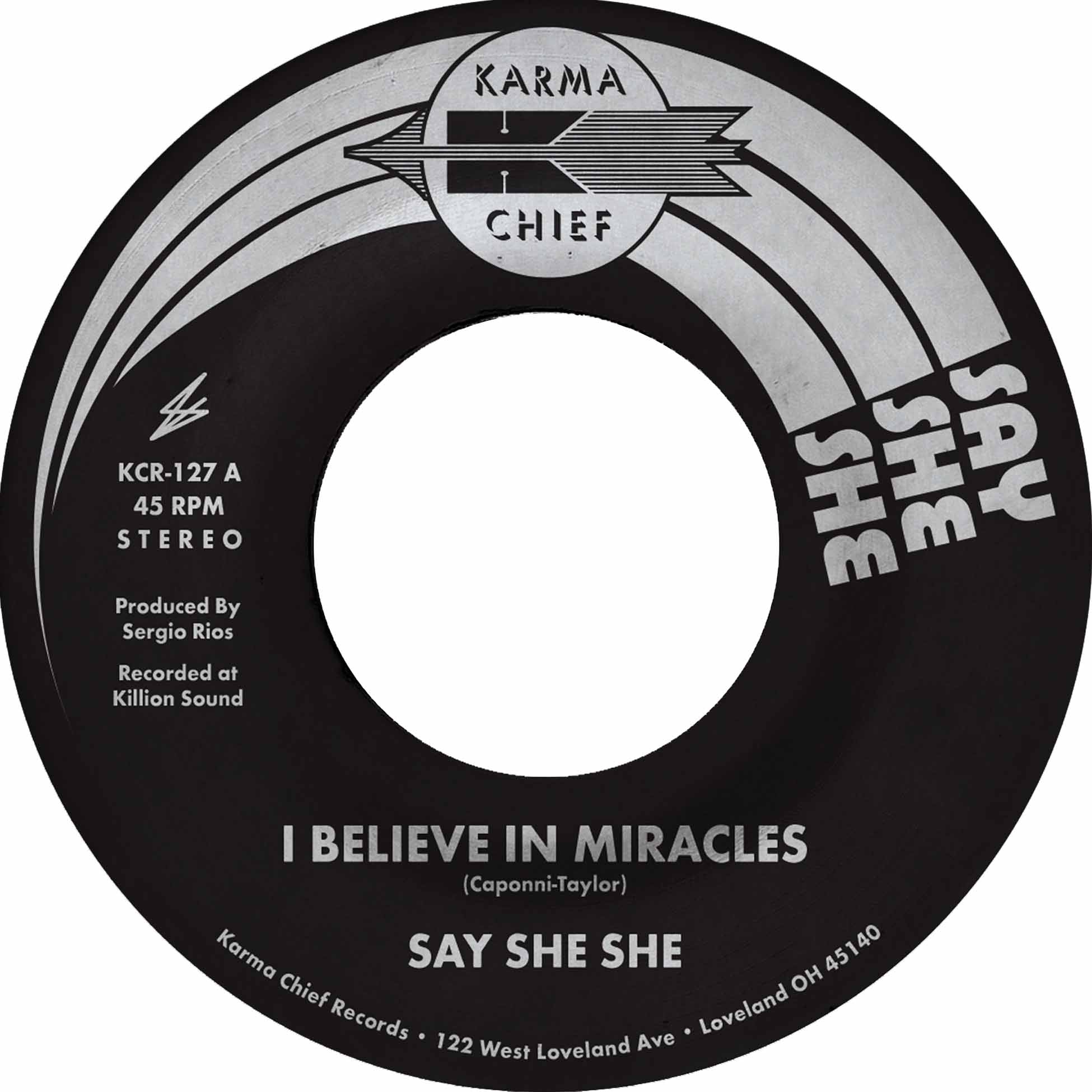I Believe In Miracles + C'Est Si Bon - Front Cover