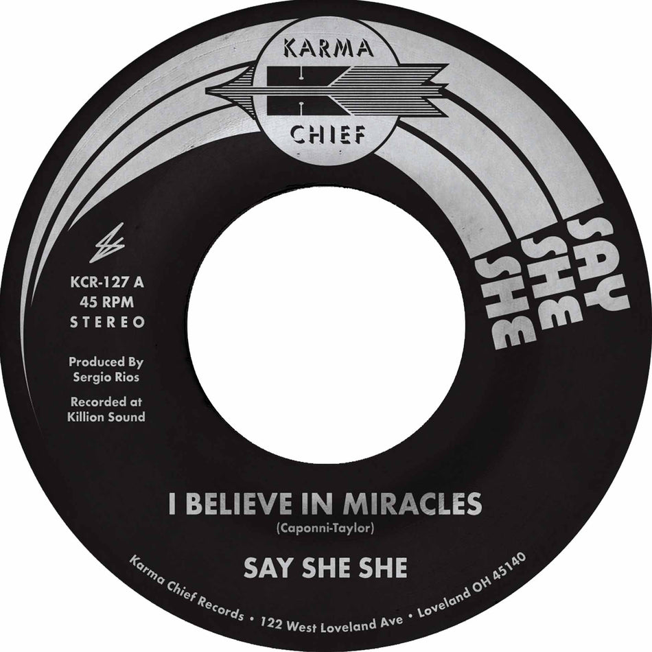 I Believe In Miracles + C'Est Si Bon - Front Cover