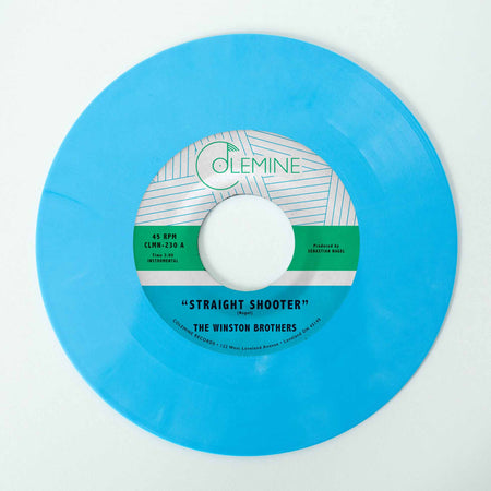 Straight Shooter + Island Travel - Vinyle Bleu - Front Cover