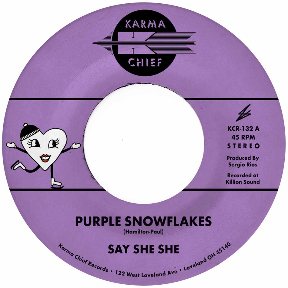 Purple Snowflakes + This Wintertime - Front Cover
