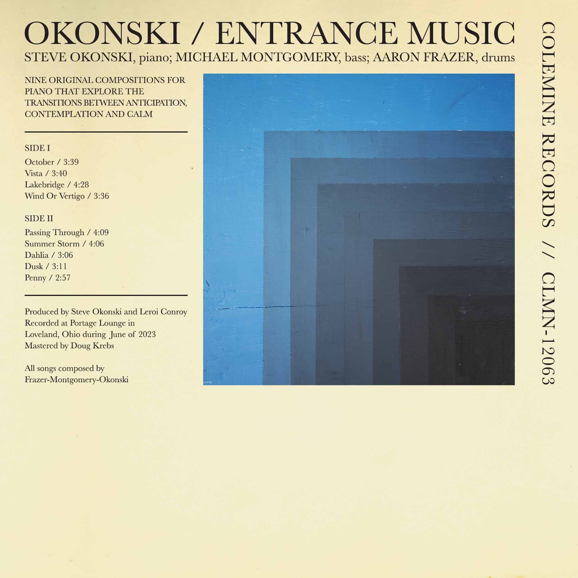Entrance Music - Front Cover