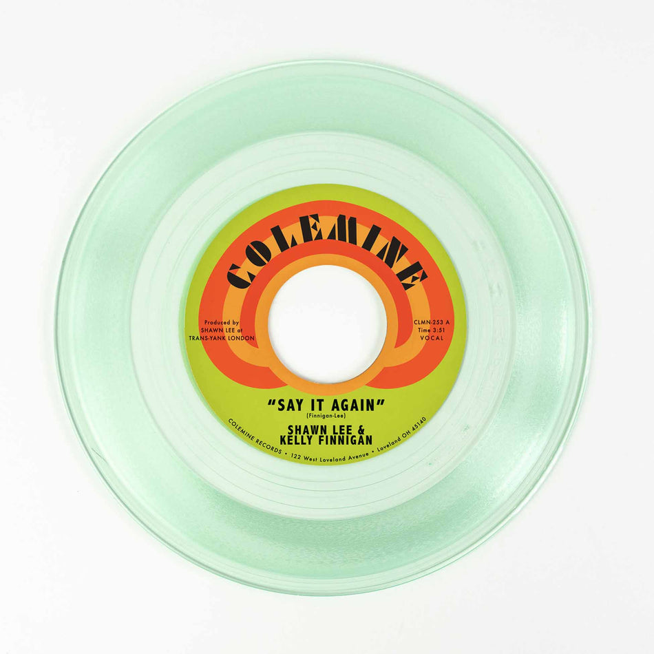 Say It Again + Harpsichord Rock - Vinyle Vert Transparent - Front Cover