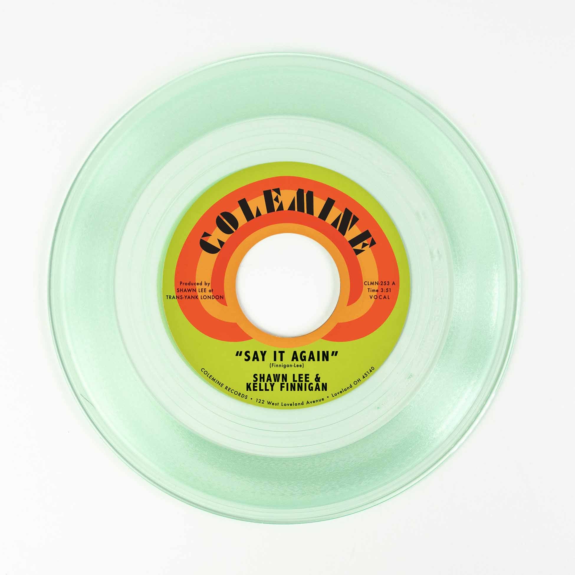 Say It Again + Harpsichord Rock - Vinyle Vert Transparent - Front Cover