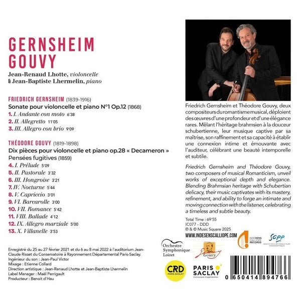 Sonate pour violoncelle 1 / 10 pièces pour violoncelle Opus 28 - Front Cover