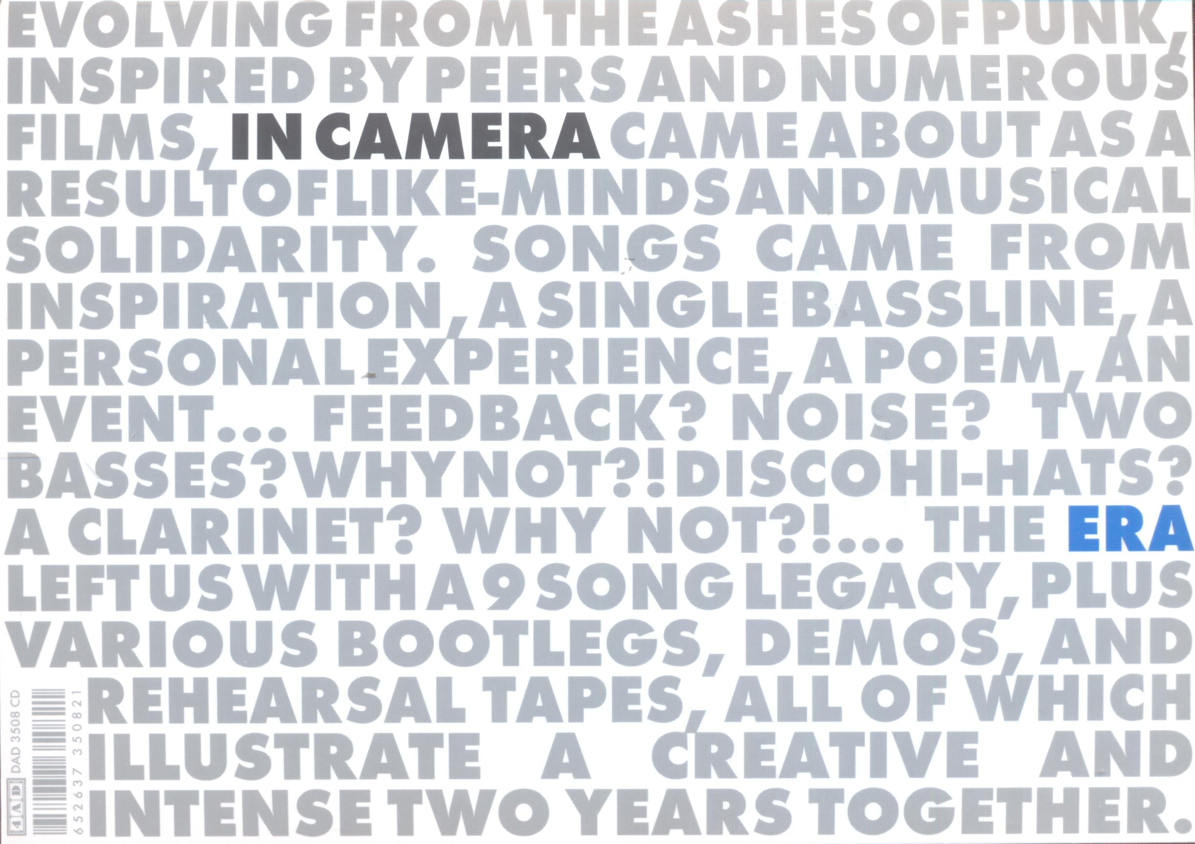 ERA - Back Cover