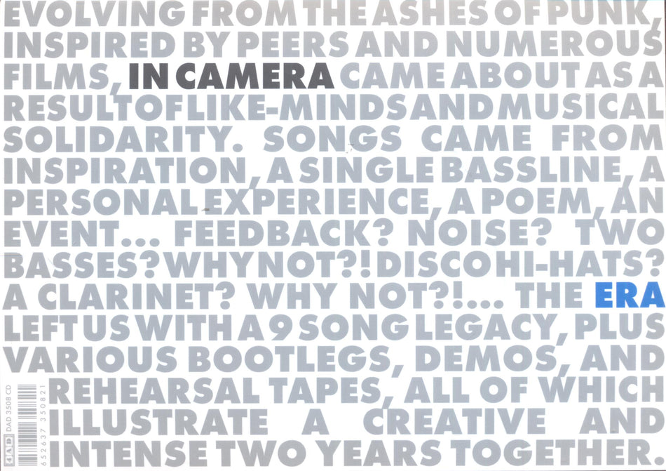 ERA - Back Cover