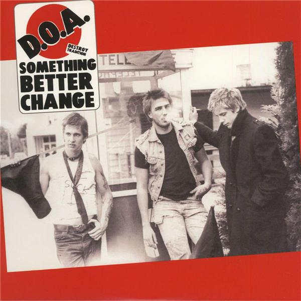 Something Better Change - Front Cover