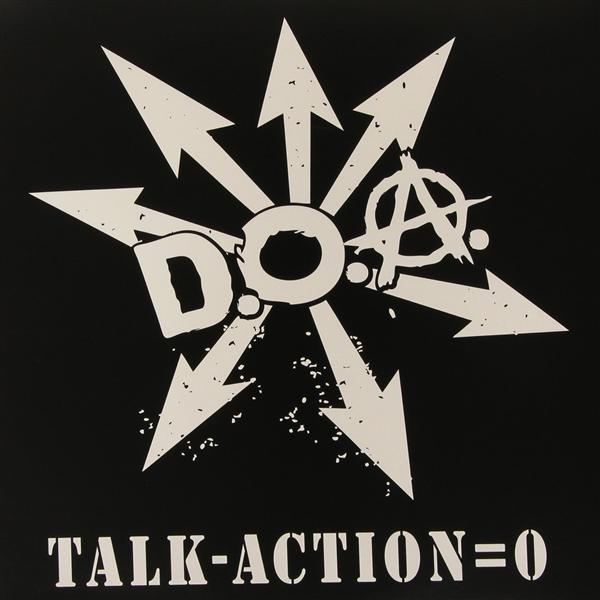 Talk Minus Action Equals Zero - Front Cover