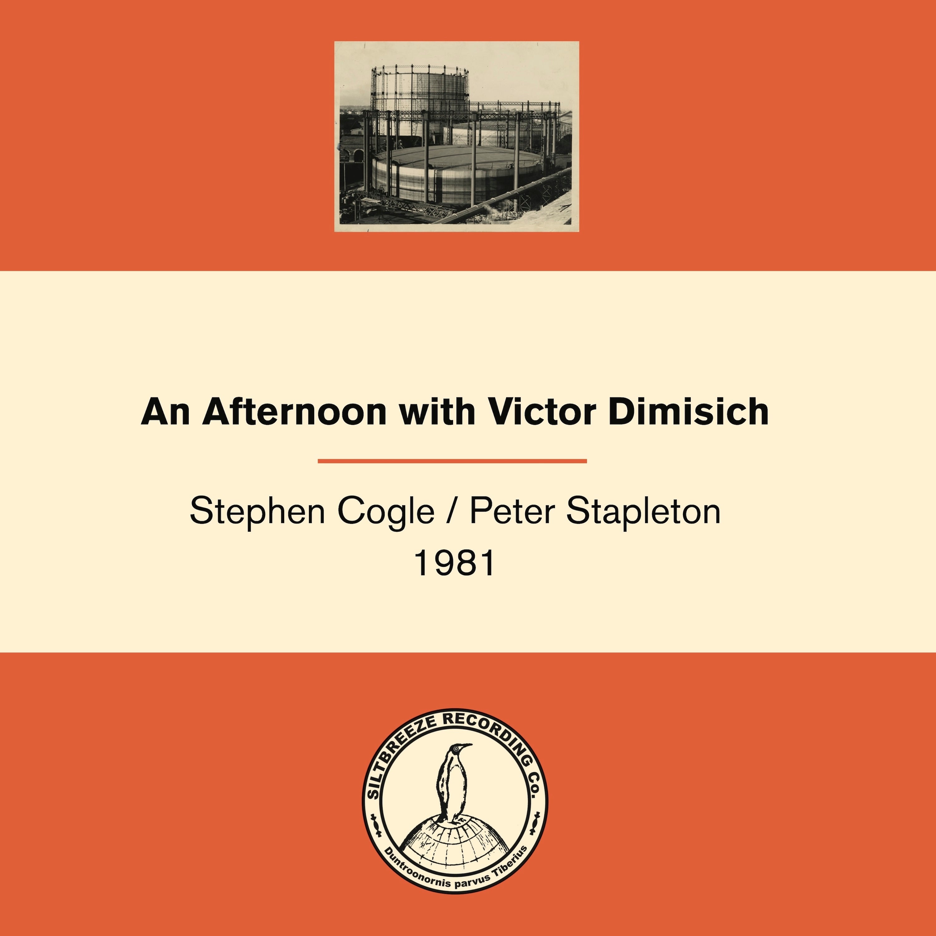 An Afternoon With Victor Dimisich - Front Cover