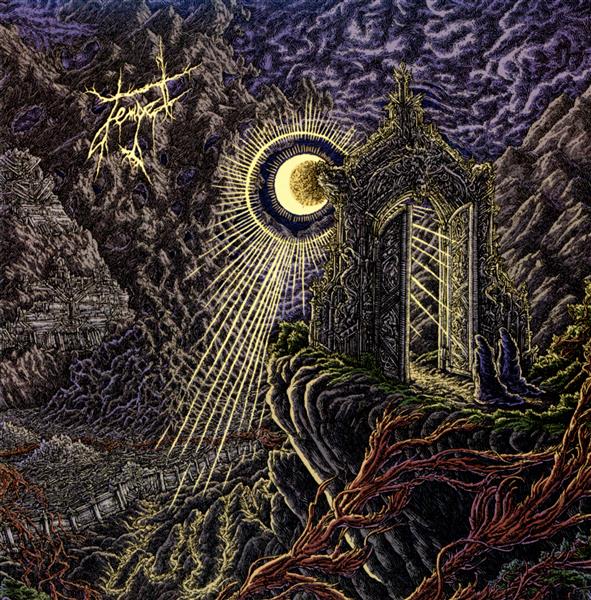 The Moon lit our path - Front Cover