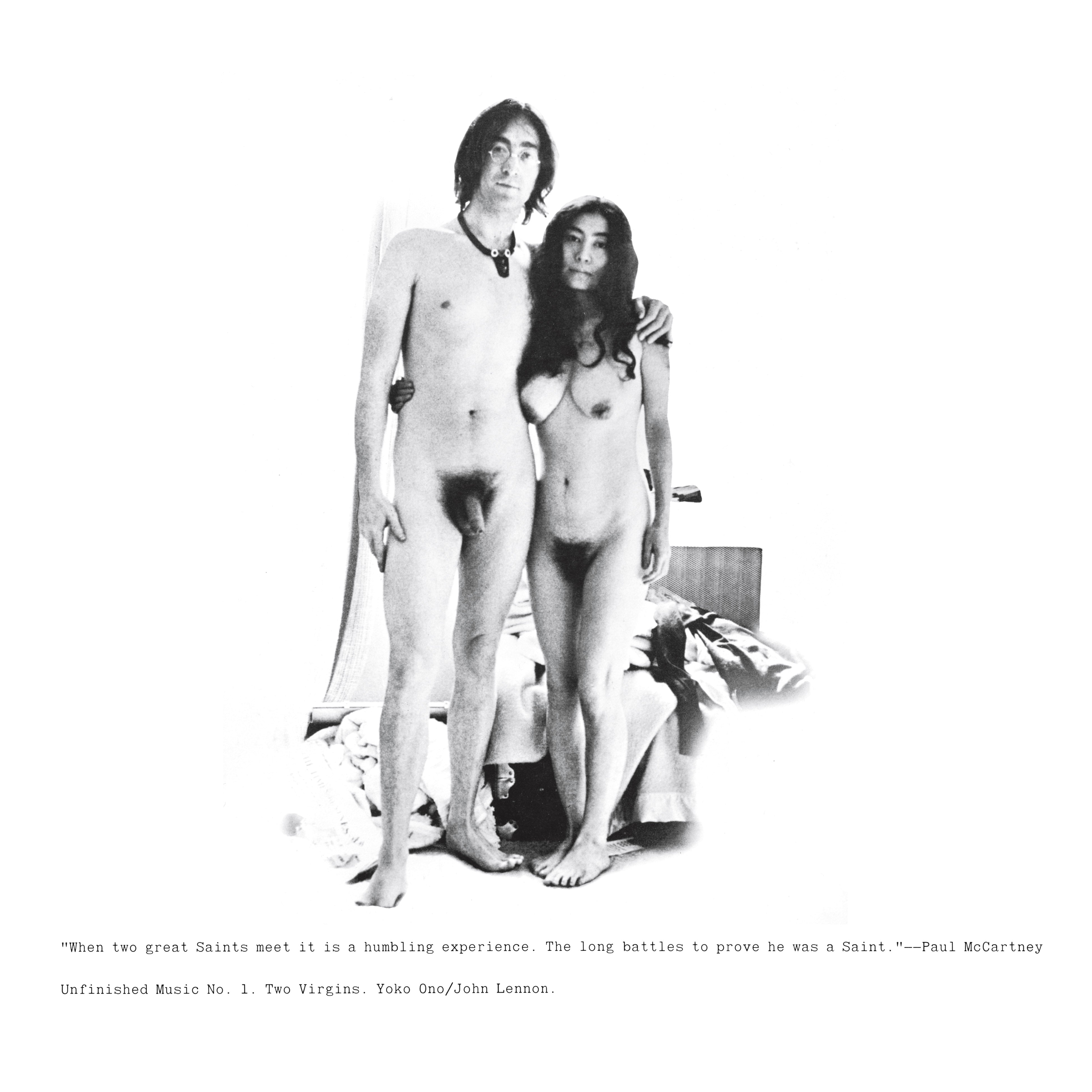 Unfinished Music No. 1 Two Virgins - Front Cover