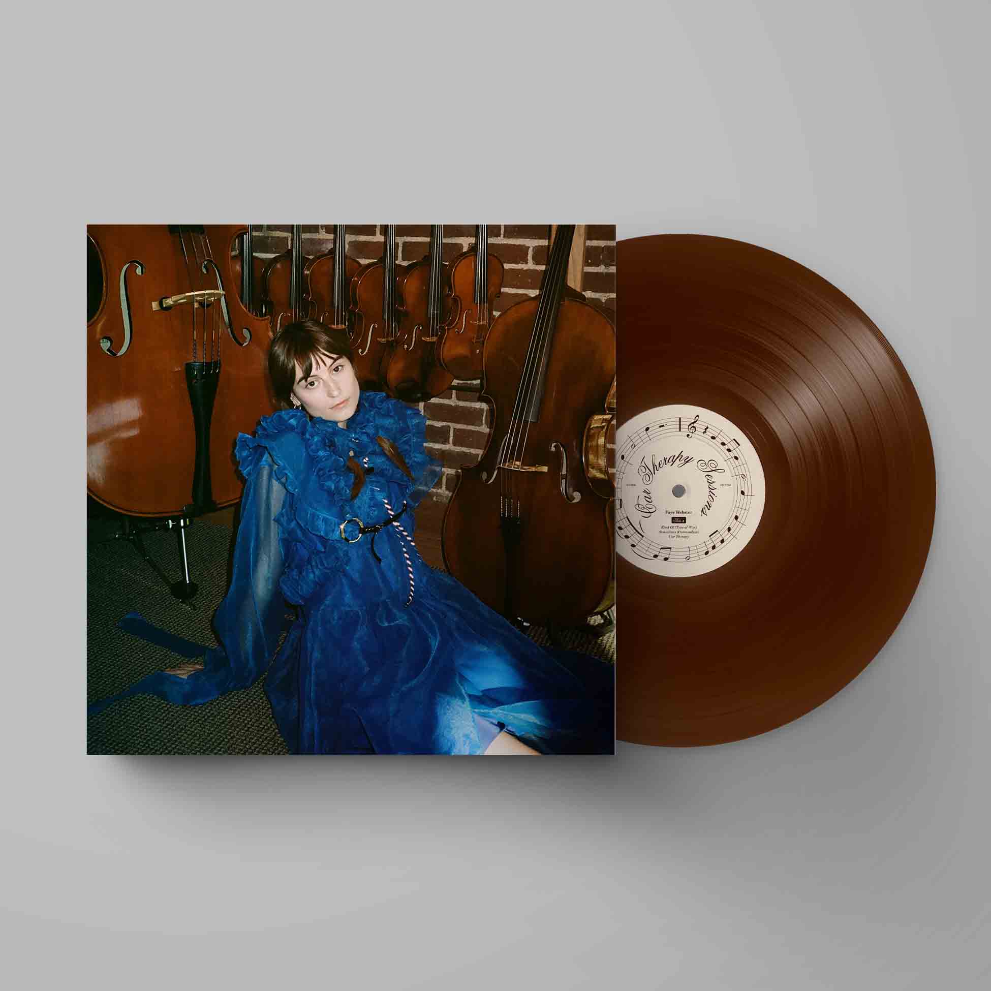 Car Therapy Sessions - Vinyle Marron - Front Cover